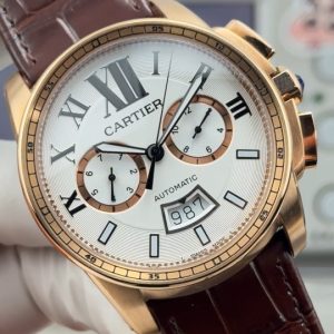 GAW Authentic Cartier N9 Calibre 9100 Movement (Zero Overhaul), Featuring Original Cartier Logo Rotor, Displaying Month, Day, Date, and Other Practical Functions.Features an original stainless steel folding clasp design (polished top, brushed bottom), sapphire crystal glass, and an elegant, distinctive aesthetic. This ultra-premium quality timepiece embodies a distinctly modern Cartier watch, seamlessly blending masculine dynamism with exceptional craftsmanship.